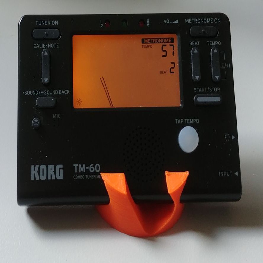 Mount for TM60 Tuner Metronome by Jipé Download free STL model