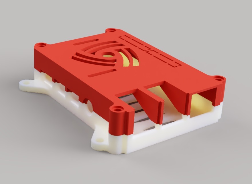 Raspberry Pi 4 case by plammers | Download free STL model | Printables.com