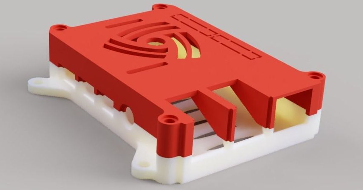 Raspberry Pi 4 case by plammers | Download free STL model | Printables.com