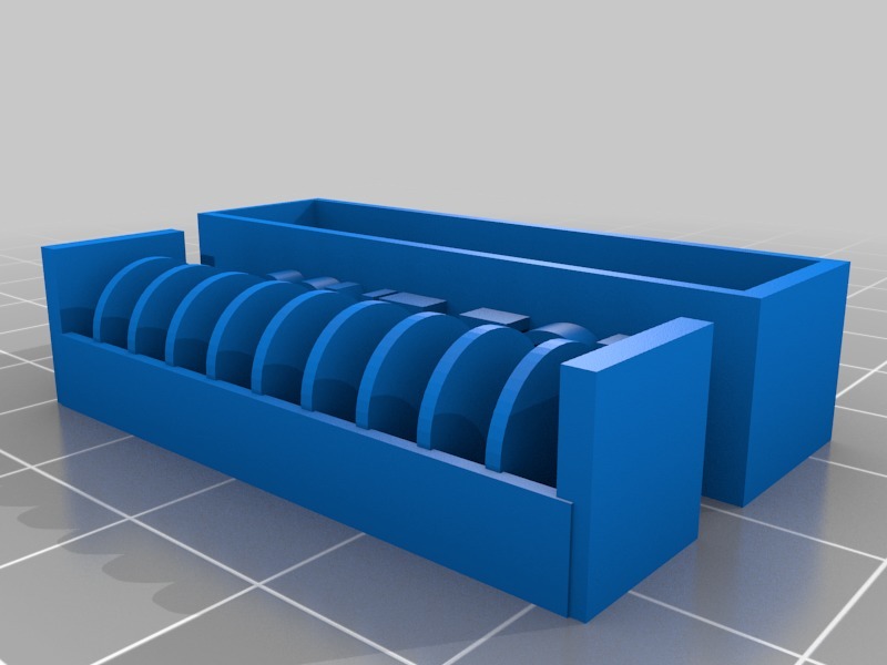 Miniatura 6 do modelo 3D Button Cells Holder