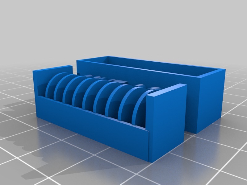 Miniatura 7 do modelo 3D Button Cells Holder