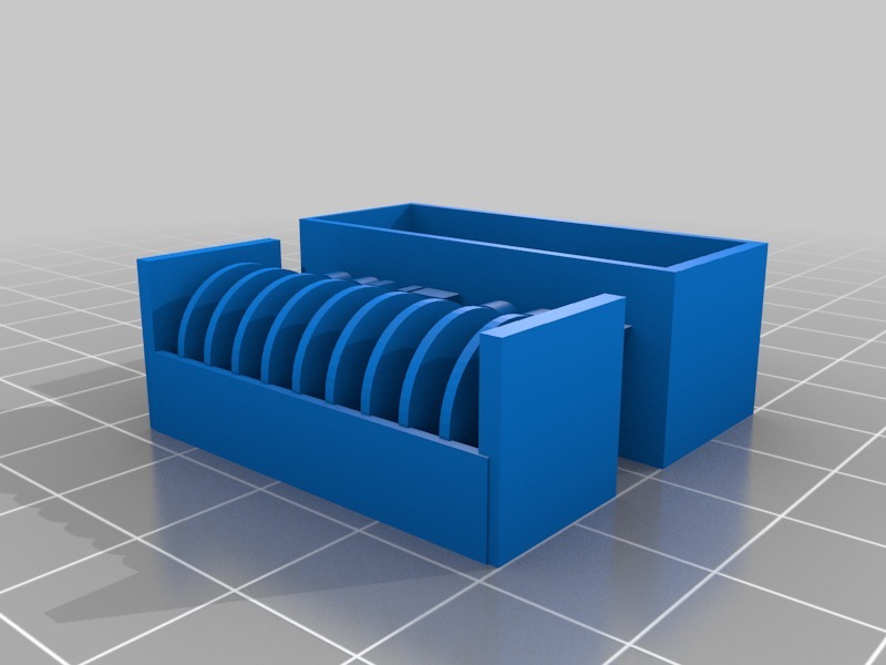 Miniatura 11 do modelo 3D Button Cells Holder
