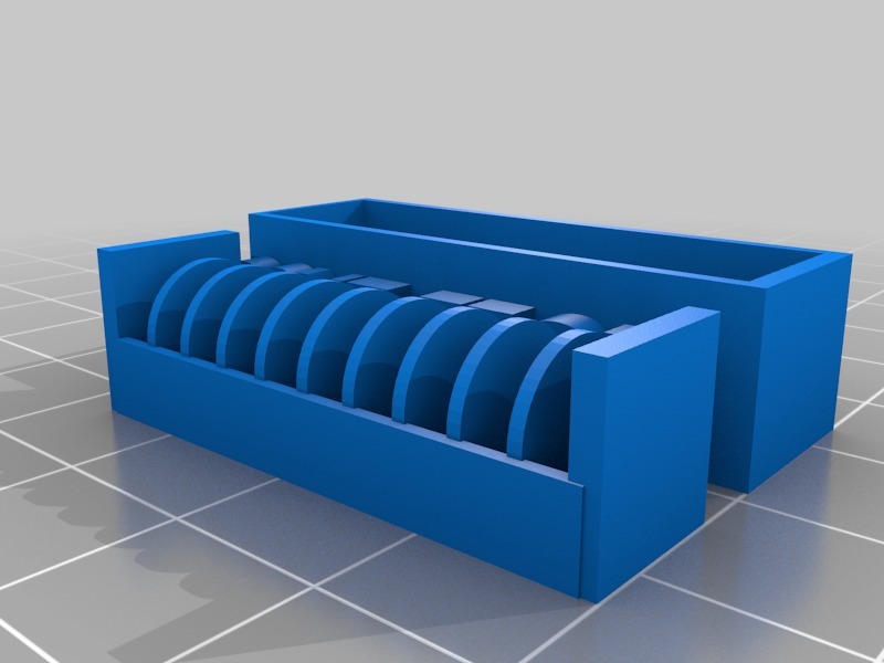 Miniatura 13 do modelo 3D Button Cells Holder