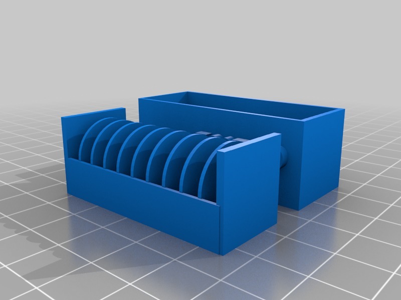 Miniatura 24 do modelo 3D Button Cells Holder