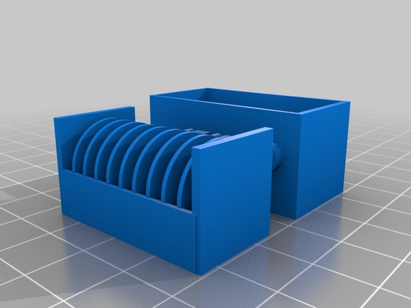 Miniatura 25 do modelo 3D Button Cells Holder