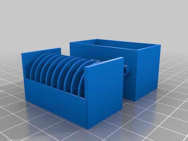 Miniatura 32 do modelo 3D Button Cells Holder