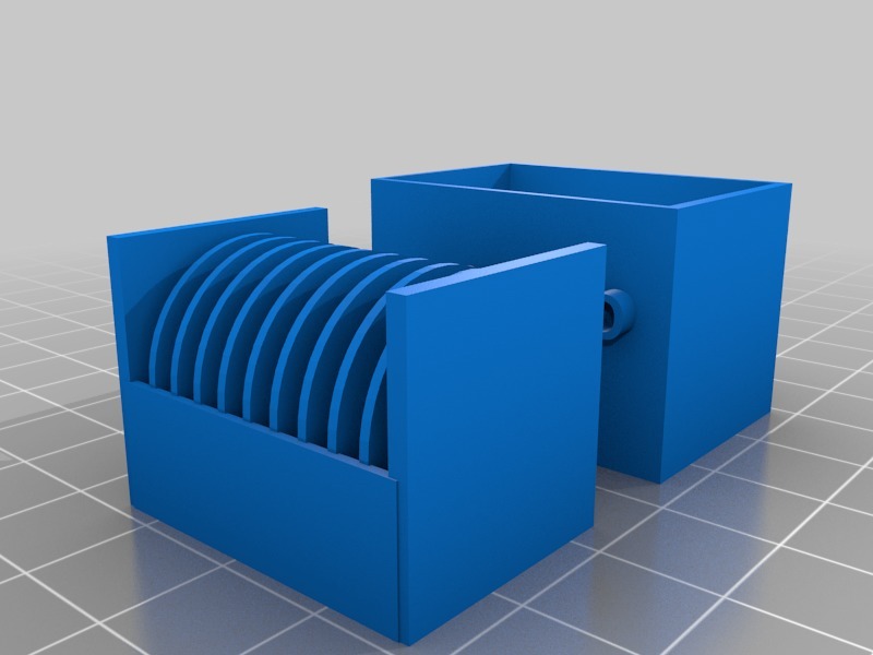 Miniatura 34 do modelo 3D Button Cells Holder