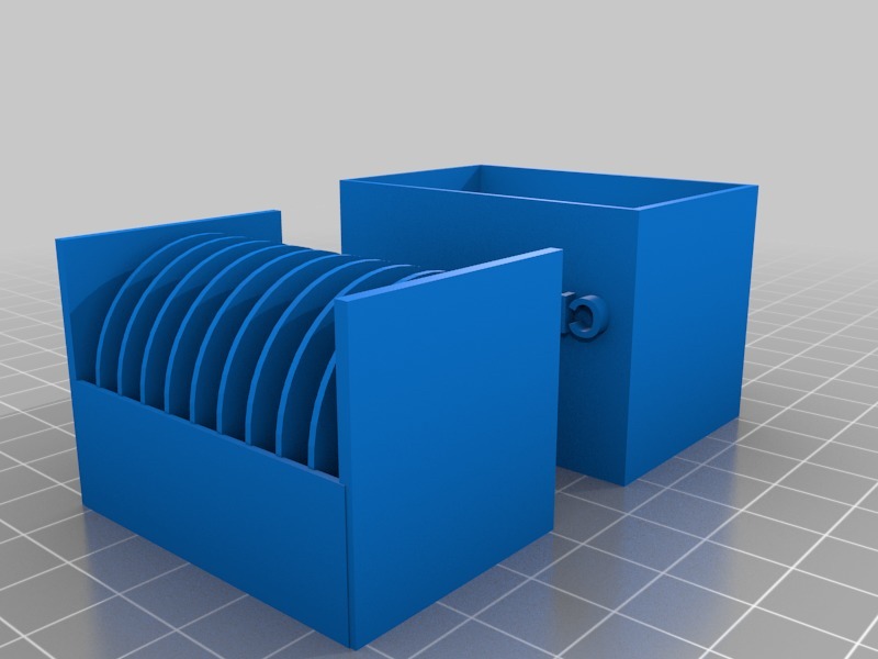 Miniatura 36 do modelo 3D Button Cells Holder