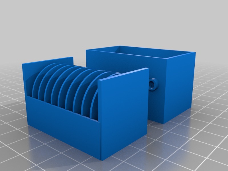 Miniatura 38 do modelo 3D Button Cells Holder
