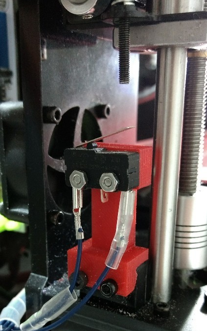 Geeetech Prusa i3 Pro B - Z endstop lifter