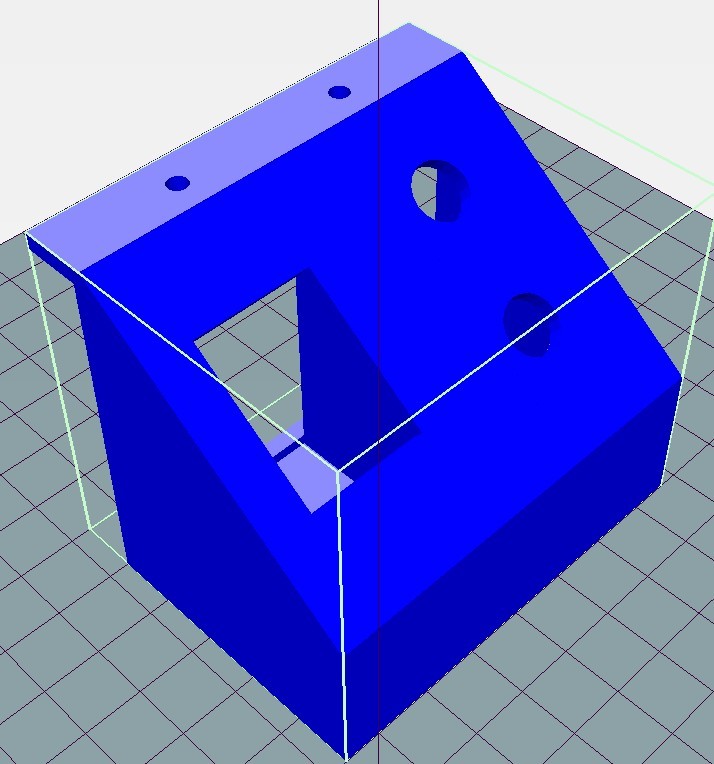 GeeeTech Prusa i3b - Front Switch Box Remix