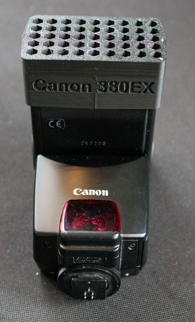 Honeycomb grid380EX speedlite