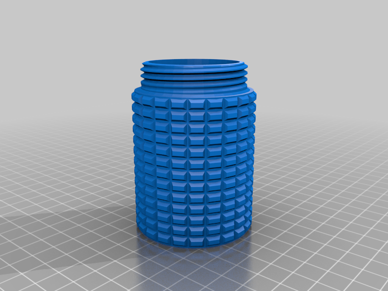 Miniatura 10 do modelo 3D Round box with lid