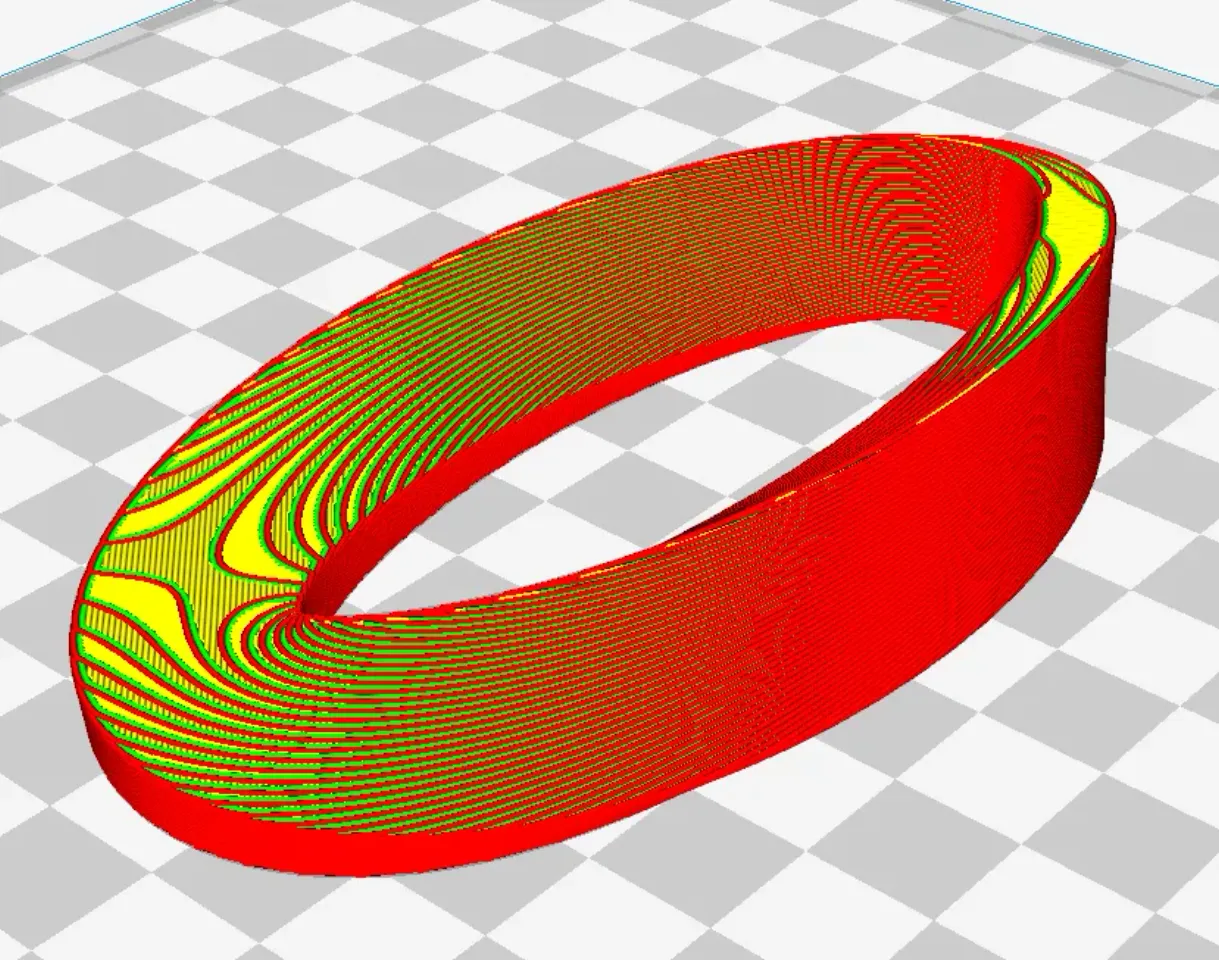 Möbius strip (simple & Clean Topology) by Kleiner Lateiner