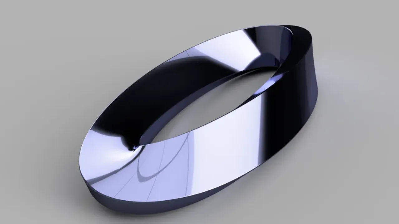 Möbius strip (simple & Clean Topology) by Kleiner Lateiner