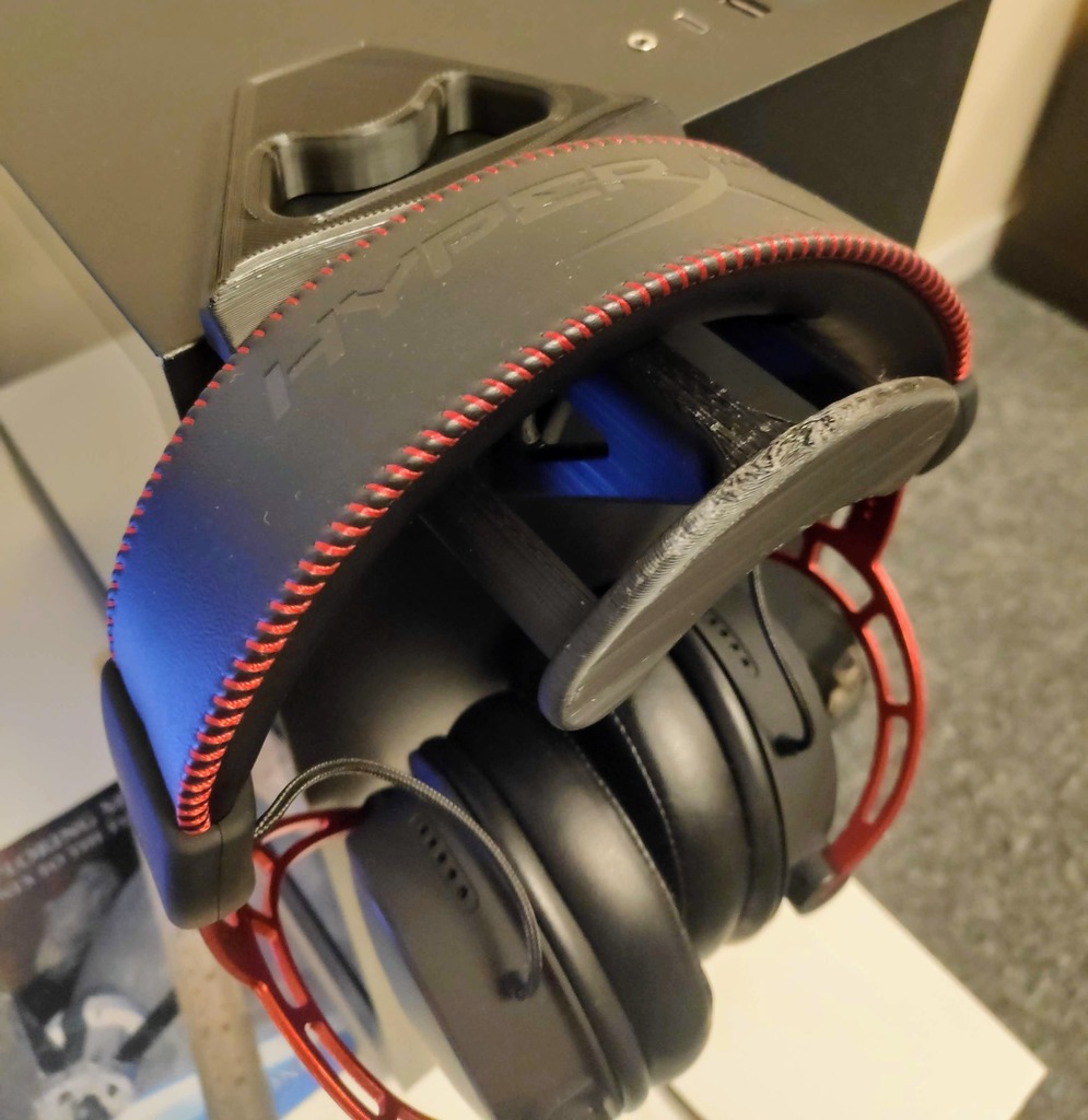 Magnetic Headphone Holder - For Sqaure, Steel PC Cases