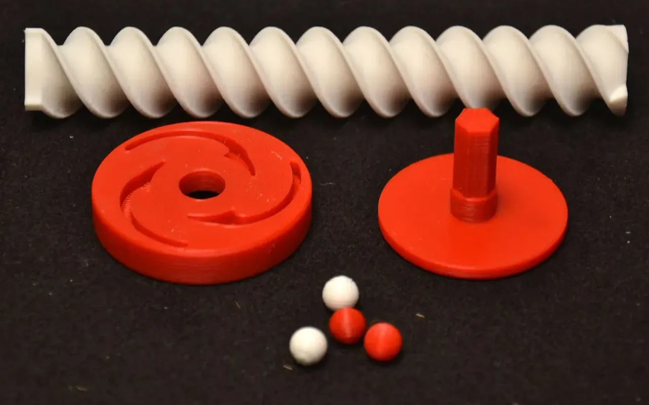 Marble Machine Spiral Marble Track Mini Wooden Spiral Marble Run