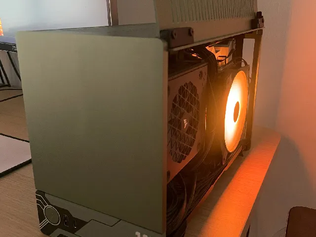 Fractal Terra Halo themed front plate