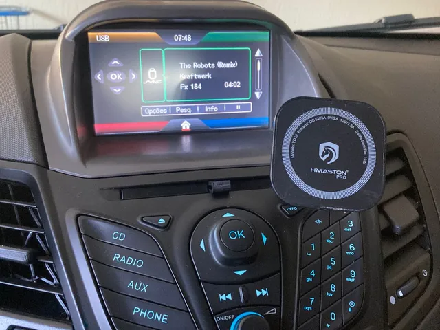 Ford Fiesta CD slot phone holder mount (REMIX)