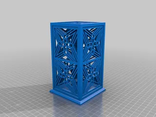 Kumiko Tea Light Lantern 6