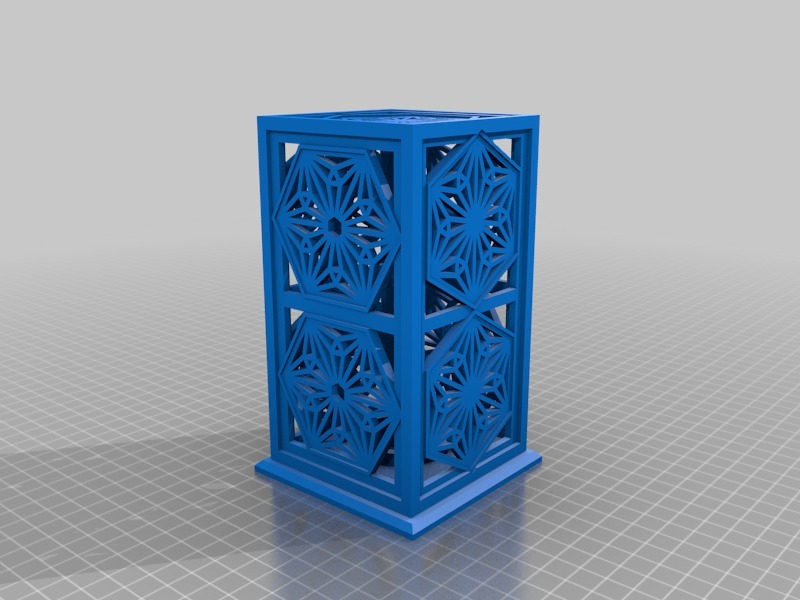 Kumiko Tea Light Lantern 3