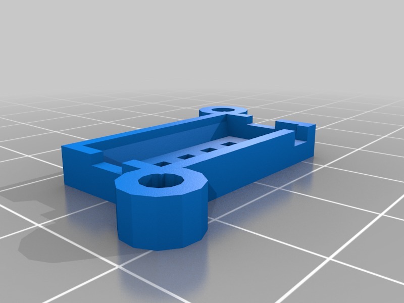 Miniatura 2 do modelo 3D Mini enclosure for voltmeter module