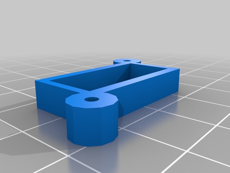 Miniatura 3 do modelo 3D Mini enclosure for voltmeter module