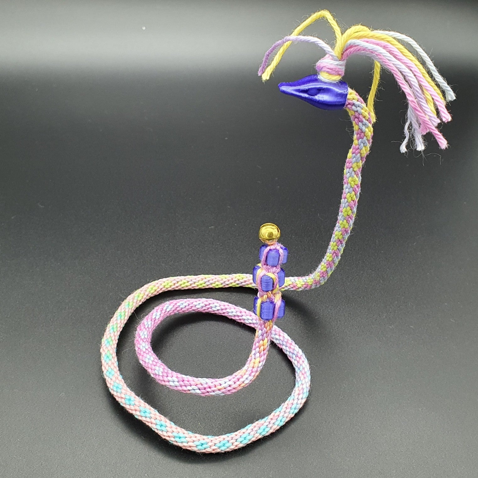 Miniatura 5 do modelo 3D Kumihimo Disk - with beginner tutorial!