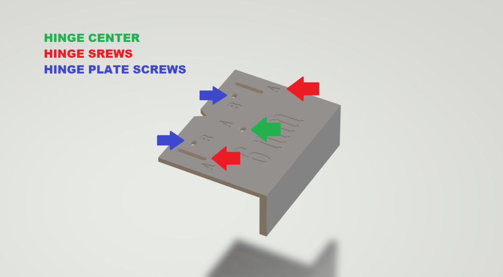 universal 35mm concealed hinge jig by Sorin B Download free STL model