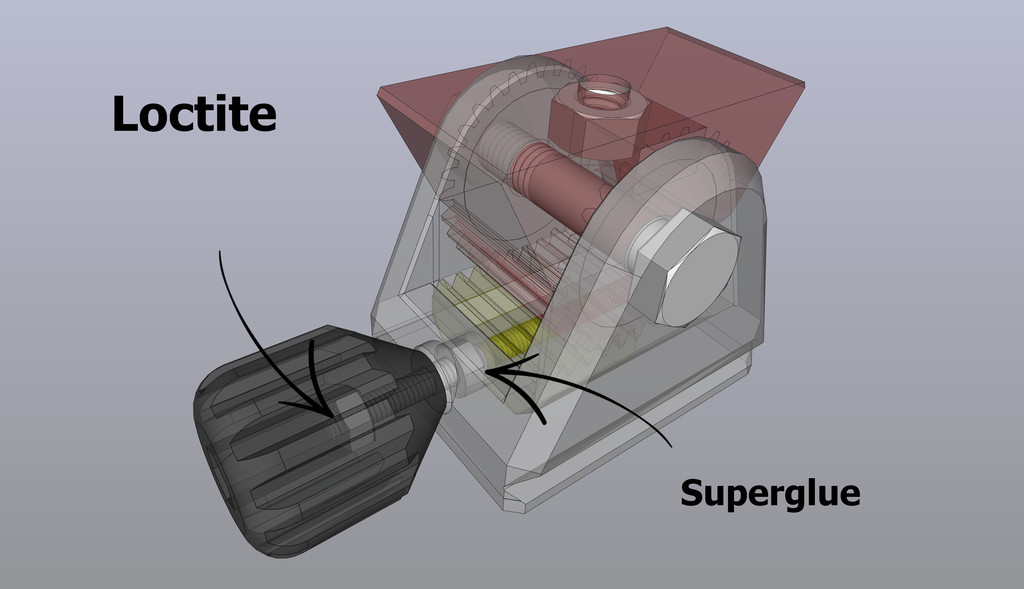 Linear Gearbox Polar Wedge by Luke Download free STL model