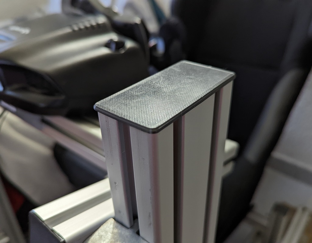 40 series aluminum profile end cap