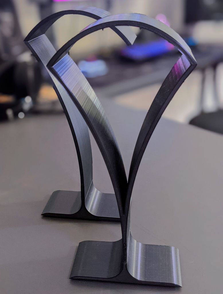 Miniatura 5 do modelo 3D Headphone stand