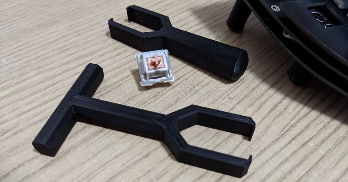 Mechanical keyboard MX switch puller by JGR Download free STL model