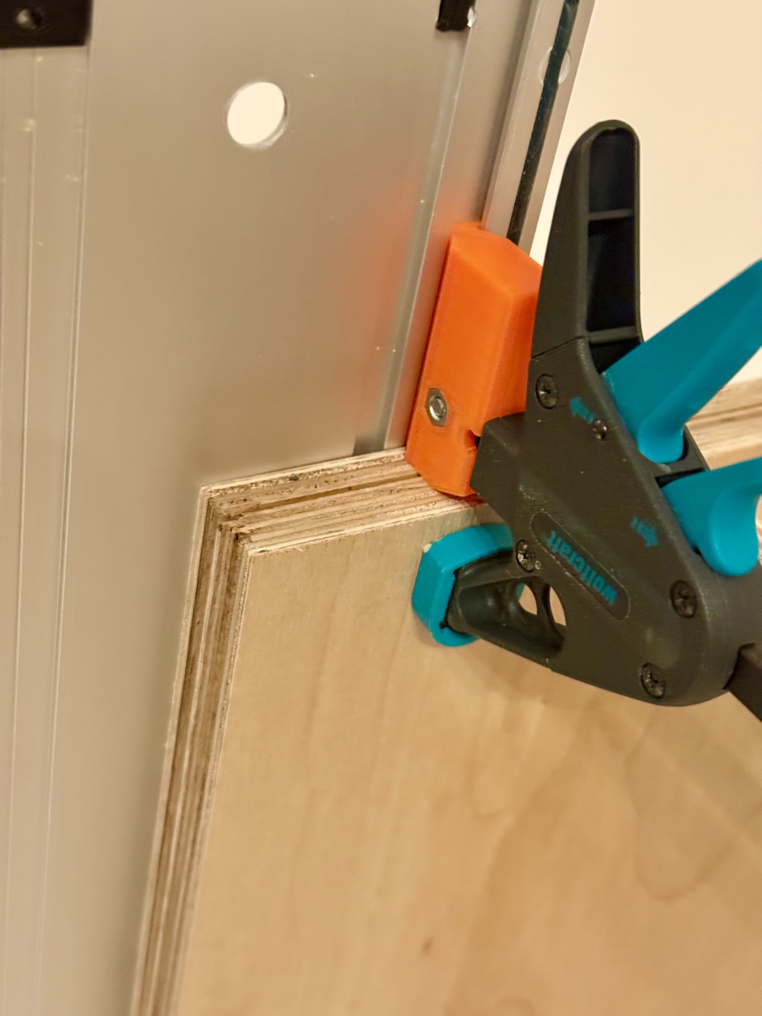 Enforced Bosch FSN Mafell Rail Guide Adapter for Wolfcraft Clamps (Remix)