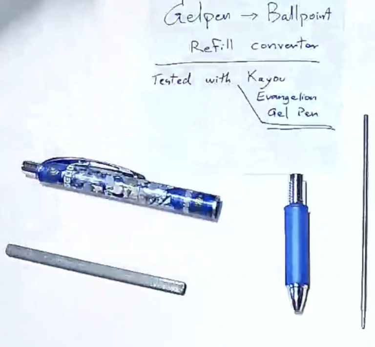Kayou Gel Pen to Ballpoint Converter
