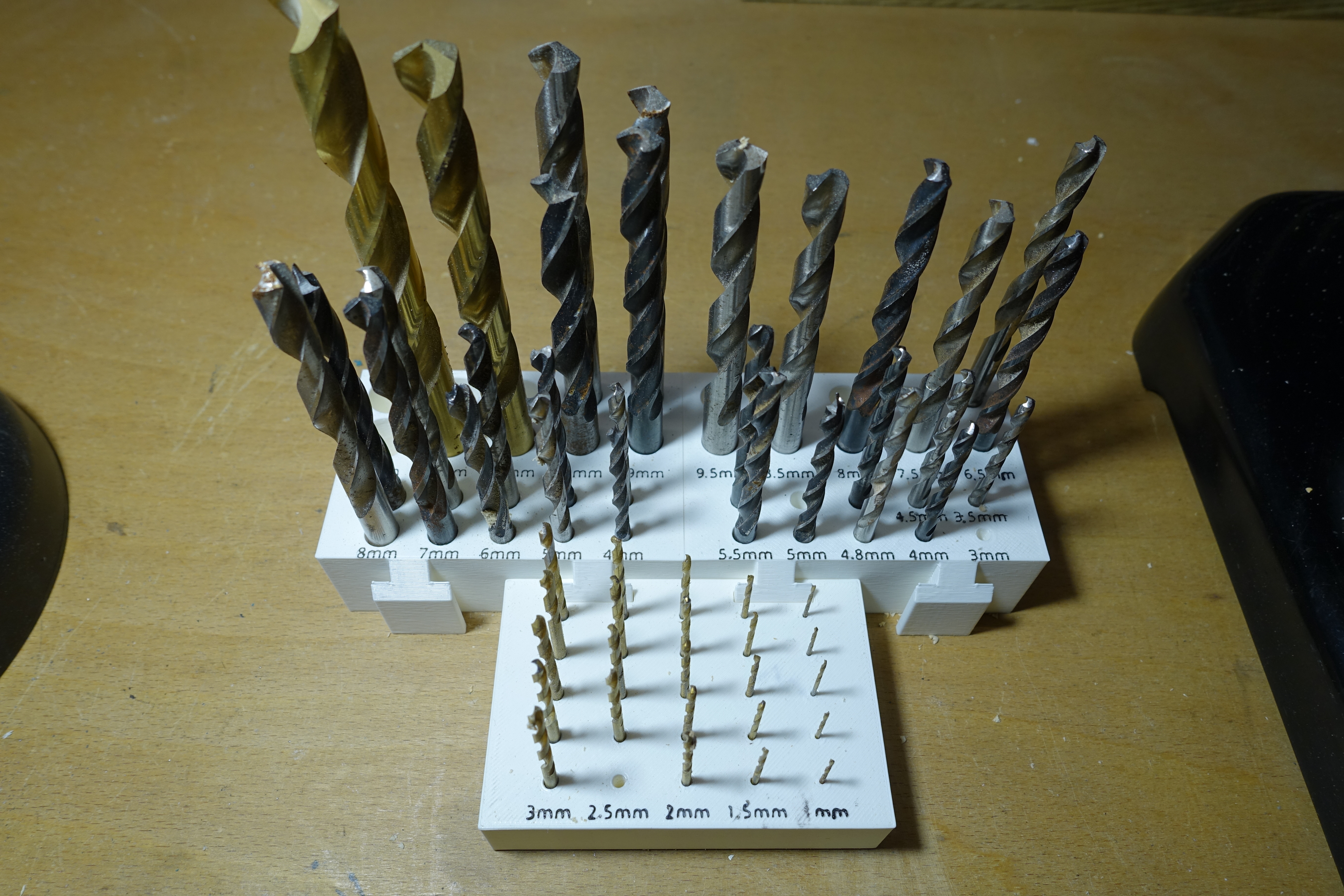 Modular Drill Bit Storage