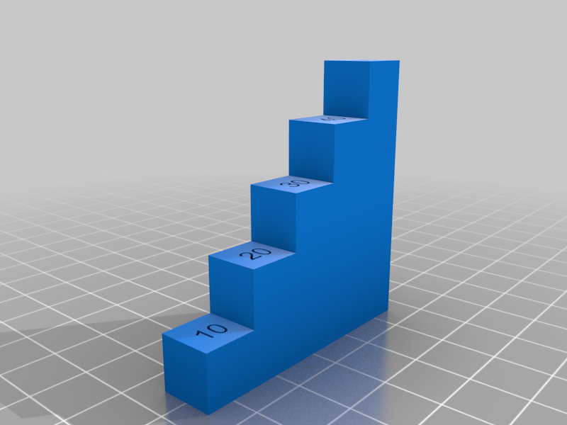 Calibration Tower Heigth 10-50mm (2inches) (10mm Steps)