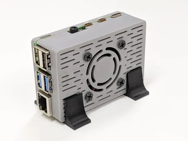 Raspberry Pi 4 case (40mm or 30mm fan)