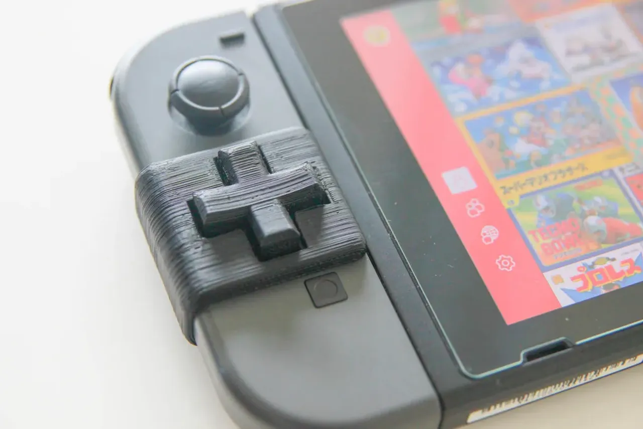 Nintendo Switch Joy-Con D-Pad Button (Removable) by Manabun Lab