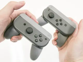 Nintendo Switch Single Joy-Con Grip + And - by Manabun Lab