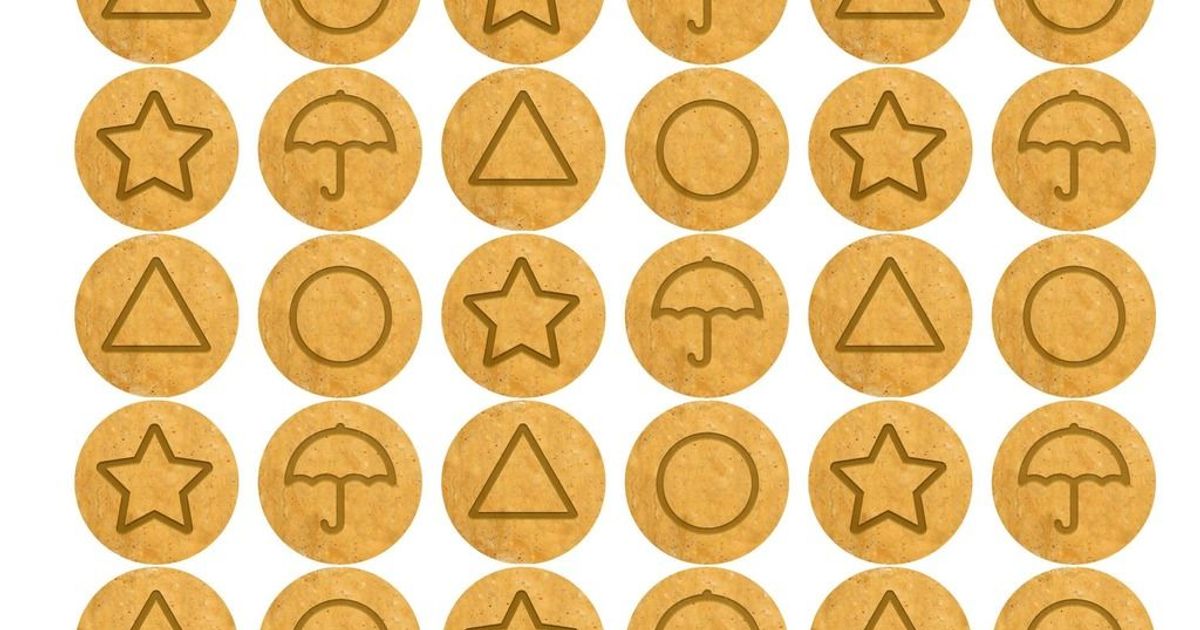 Squid Game Cookie Cutter Set by TeamOliva Download free STL model