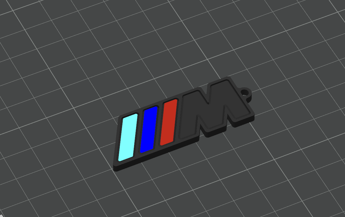 BMW M Keychain