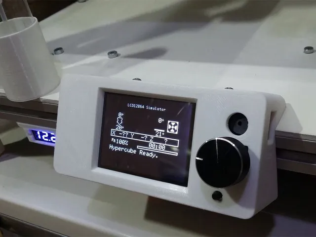 Bigtreetech TFT24 v1.1 Angled case for 2020 extrusion