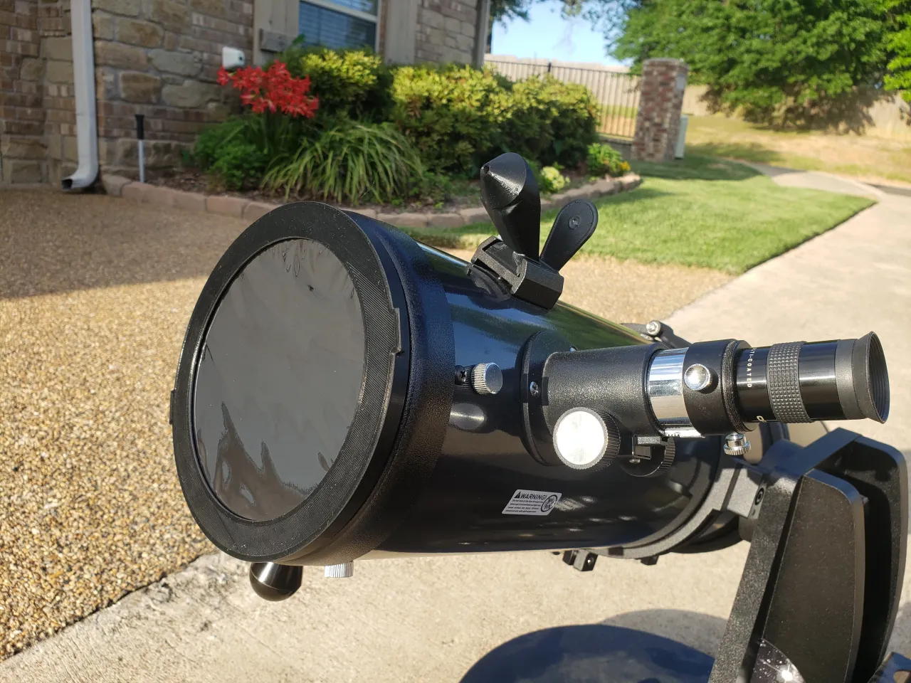 Solar Filter for Orion Starblast 6i Telescope by Blablabliam, Download  free STL model