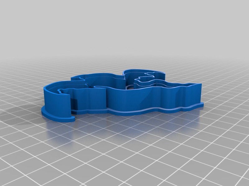 Miniatura 8 do modelo 3D Ghost & Pumpkin Cookie Cutter Set
