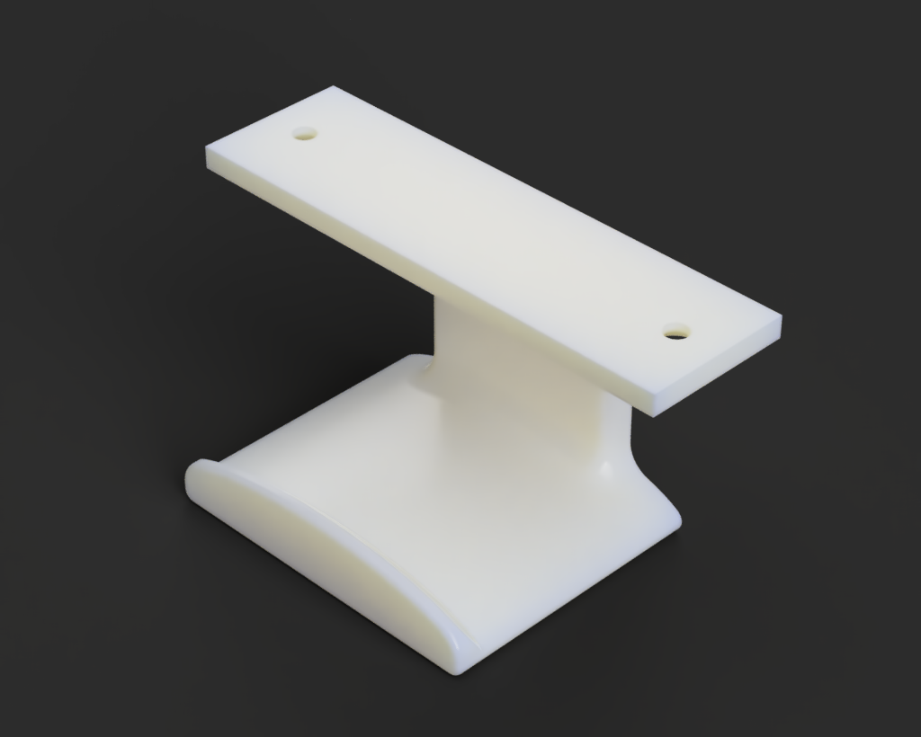 Headphone Stand Hanger to mount under Desk or Shelf