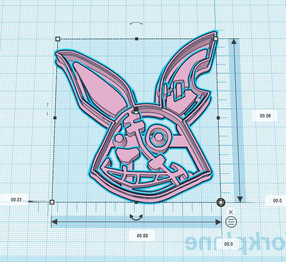 Borderlands Rabbits Cookie Cutters by TeamOliva | Download free STL ...