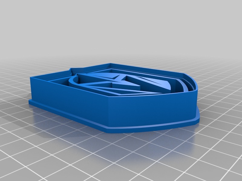 Las Vegas Knights Cookie Cutter by TeamOliva Download free STL model