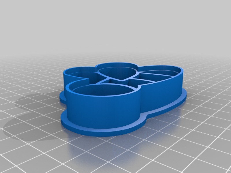 Miniatura 3 do modelo 3D Bumble Bee Cookie Cutter