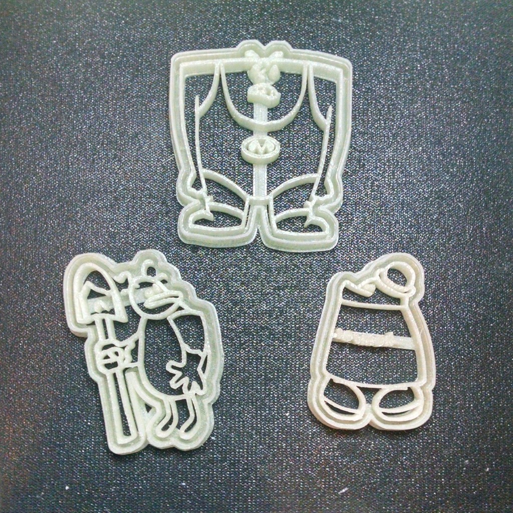 Homestar Runner Cookie Cutter Set #4